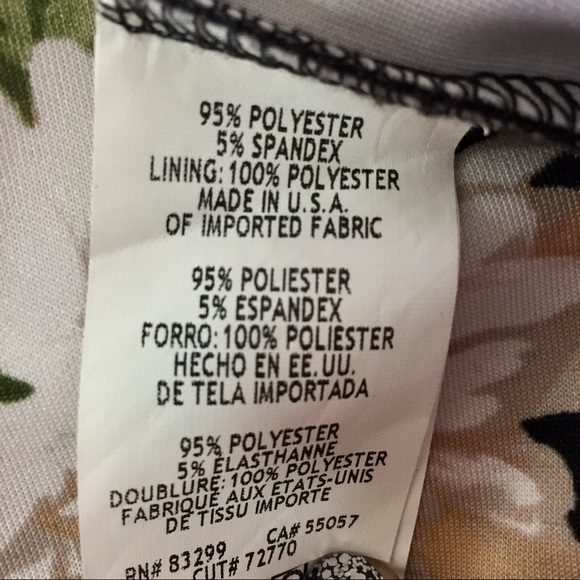 Tiana B. floral choker keyhole neck shift dress - Picture 7 of 7